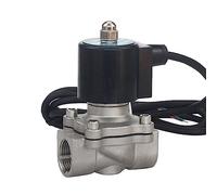 PIHWGUVD Elettrovalvola Subacquea 2S SS304 3/8 1/2 3/4 Pollici normalmente Chiusa 2W160-15/10 2W200-20 Fontana in Acciaio Inossidabile 1 pz(DC24V,0.75 inch)
