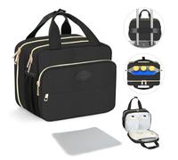 PIIOSER Borsa termica per biberon con borsa del ghiaccio, borsa termica per latte materno compatibile con tiralatte e accessori indossabili, borsa per allattamento al seno in movimento, per mamme che