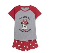 PIJAMA CORTO SINGLE JERSEY PUNTO MINNIE RED