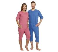 PIJAMA MANGA CORTA COLORE SALMON TAGLIA L