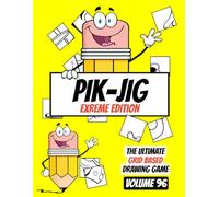 PIK-JIG - Activity Book For Adults - Grid Based Drawing Fun: Adult Boredom Busters