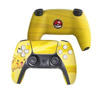 Pikachhu Controller PS-5 personalizzato wireless compatibile con console Play-Station 5 di BCB Controllers | Orgogliosamente personalizzato negli Stati Uniti con stampa permanente HYDRODIP (non solo