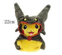 Pikachu Cosplay Pokémon Peluche 22cm Travestito da Charizard Snorlax Garchomp