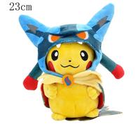 Pikachu Cosplay Pokémon Peluche 22cm Travestito da Charizard Snorlax Garchomp