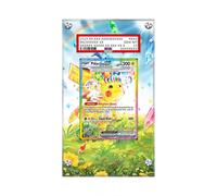Pikachu ex - Custodia protettiva estesa per carte d'arte Pokémon PSA