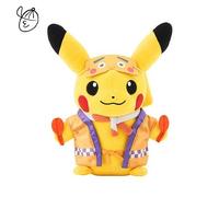 Pikachu Niwaka Maschera Peluche Pokemon Center Fukuoka Riapertura Anniversari...
