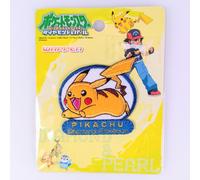 Pikachu Pokemon Diamante e Perla Patch Ferro Giapponese Nintendo dal Giappone...