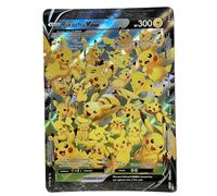 Pikachu V-Union ** Jumbo ** Biglietto Pokemon Promo - Celebrazioni