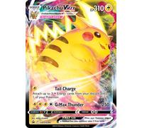 Pikachu VMAX SWSH286 - Carta promozionale Pokemon (serie promozionale SWSH) + caricatore dall'alto TitanCards®