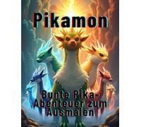 Pikamon : Bunte Pika-Abenteuer zum Ausmalen