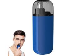 Pikapipy, Regolatore per peli del naso, rimozione dei peli del naso, trimmer per peli del naso per uomo, 2024, nuovo trimmer per naso, rasoio elettrico portatile impermeabile IPx7, ricaricabile (blu)