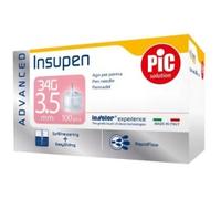 Pikdare AGO PENNA INSULINA PIC INSUPEN ADVANCED GAUGE 34X3,5 MM 100PEZZI