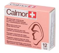 TAPPO AURICOLARE ANTISUONO IN CERA NATURALE CALMOR 12 PEZZI CODICE ARTICOLO 22038