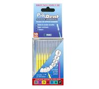 Pikdent Scovolino Interdentale Tascabile Con Cappuccio Salvaigiene 10 Pezzi 0.6 mm