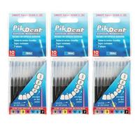 Pikdent Stuzzicolino 7 Nero 10 Pezzi 3x1 St