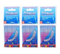 PikDent® Viola 0,5 mm Scovolini Interdentali 3x10 pz Spazzolino da den