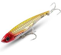 Pike set gear hooks lure20g 25g 30g Metal Jig Sinking Spinning Blade Cast Treble Hooks Tackle HardBait Artificial Bait Fishing Lure Bait(VIB G,20g)