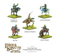 Pike & Shotte Epic Battles - Thirty Years War Protestant Alliance Commanders