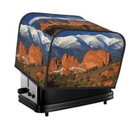 Pikes Peak Colorado - Copertura trapuntata per tostapane a 4 fette, per piccoli elettrodomestici, con manico, decorazione per casa, tavolo, cucina
