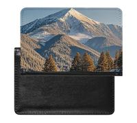 Pikes Peak Colorado - Custodia per passaporto e carta d'identità, da viaggio, unisex, per adulti, impermeabile