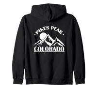 Pikes Peak, Colorado Felpa con Cappuccio