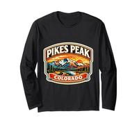 Pikes Peak Colorado Mountain Souvenir Memorabilia Escursionista Maglia a Manica