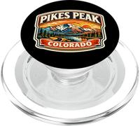 Pikes Peak Colorado Mountain Souvenir Memorabilia Escursionista PopSockets PopGrip per MagSafe