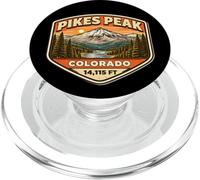 Pikes Peak Colorado Souvenir alpinismo escursionismo campeggio PopSockets PopGrip per MagSafe