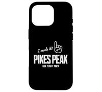 Pikes Peak Colorado Vintage I Made To The Summit Custodia per iPhone 16 Pro