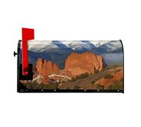 Pikes Peak, copertura magnetica per cassetta postale Colorado, dimensioni standard, 53,3 x 45,7 cm, copertura magnetica per cassetta postale, decorazione per la casa e il giardino
