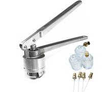PIKETU Pinza Manuale per Profumo, 13 mm/15 mm/18 mm/20 mm, Macchina per sigillare flaconi Spray per Profumo Tappo tappatore Tappo per Bottiglia Strumenti per tappare,20mm