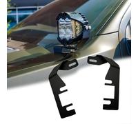 Pikioraz Ranger Staffa per luce fossa, staffe di montaggio per cofano a basso profilo per Ford Ranger 2023-2025, nessun taglio senza foratura