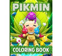 Pikmin Coloring Book: Coloring Books For Kid And Adult