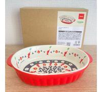 PIKMIN Gratin Plate Fire-Resistant Red Pikmin /Nintendo TOKYO•OSAKA NUOVO
