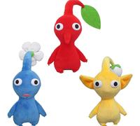 Pikmin Set di 3 Peluche Rosso Blu Giallo Pikmin San-ei Giappone Ufficiale