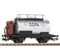 PIKO 27715 Scala HO Hobby: Carro cisterna DSB a due assi con logo ESSO epoca III