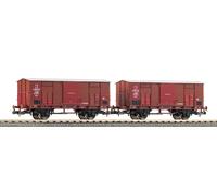 PIKO 28328 SET DI 2 CARRI COPERTI FS EP.III