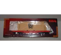 PIKO 37719 Carro Pianale Rgs Con Carico " Msc Container " DB 3911 391-2 G #V-844