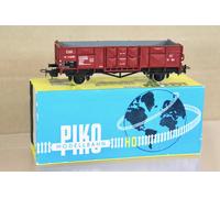 PIKO 5/6406-18 CSD WAGON MERCE APERTO IN ACCIAIO 12108 MINT BOXED