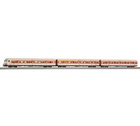 Piko 58226 - Set di 3 carrelli a S per metropolitana DB AG V, colore: Arancione/Beige