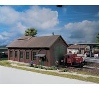 PIKO 61823 Scala HO Rimessa locomotive in mattoni Burgstein a una via