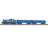 Piko 97937 S-Set SM42 con carro merci 2 off. PKP Cargo binario A & B VI, blu