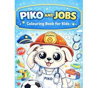 Piko and Jobs: Fun Coloring & Activity Book for Kids