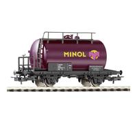 Piko H0 57754 Carro cisterna a 2 assi Minol in scala H0 Minol