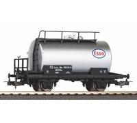 PIKO HOBBY 58794 Carro cisterna FS a 2 assi “Esso”, livrea alluminio