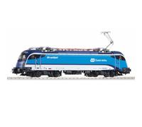 Piko locomotiva elettrica Rh 1216 Taurus ČD Railjet H0, 4 pantografi, DC analogico