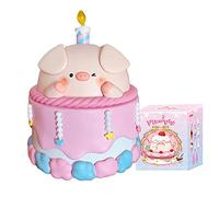 Piko Pig Dessert Series Blind Box Action Figures Mystery Box Cute Random Toys Birthday Gift Christmas Collectible Toy for Desktop Ornaments, 1pc