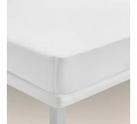 Pikolin Home - Coprimaterasso Antiacaro Traspirante per Allergici, Morbido e Resistente in Polialgodone, Faldone Elastico 32 cm, Copertura Completa per un Riposo Rigenerante