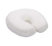 Pikolin Home - Cuscino in memory foam cervicale da viaggio di durezza bassa, traspirante e con federa dotato di cerniera per facilitarne il lavaggio