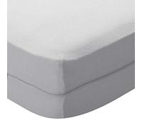 Pikolin Home -Housse de matelas bleue en tissu éponge élastique et respirante qui couvre les 6 côtés du matelas